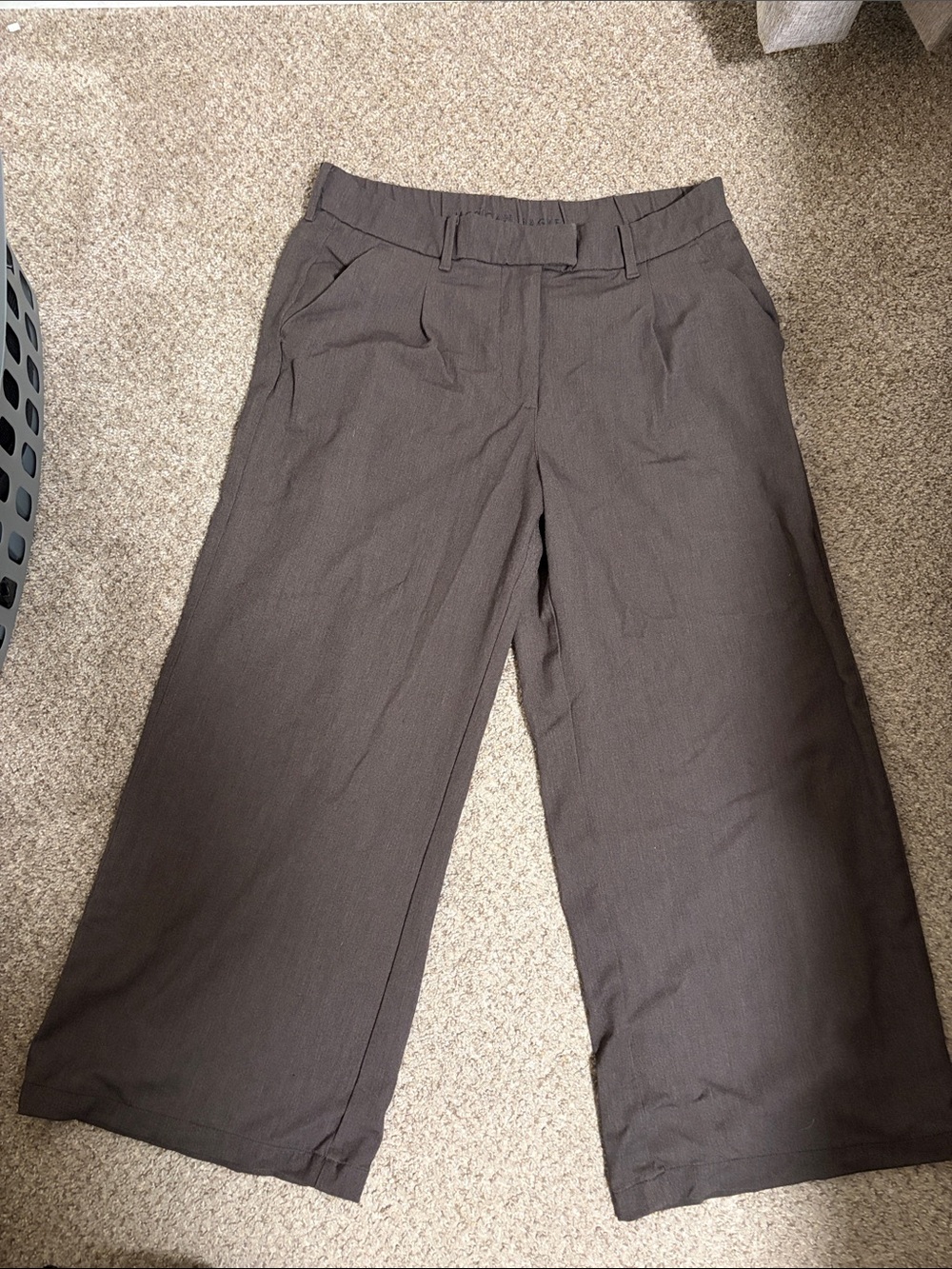 American Eagle Outfitters Wide-Leg Pants in Brown